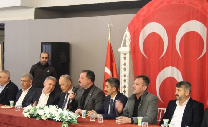 Gönen Çayı’ndaki kirlilik tartışması MHP toplantısına damga vurdu