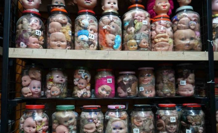 Görenleri ürküten sıra dışı koleksiyon