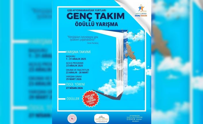 GSB Afyonkarahisar yurtlarında ödüllü yarışma projesi başlıyor