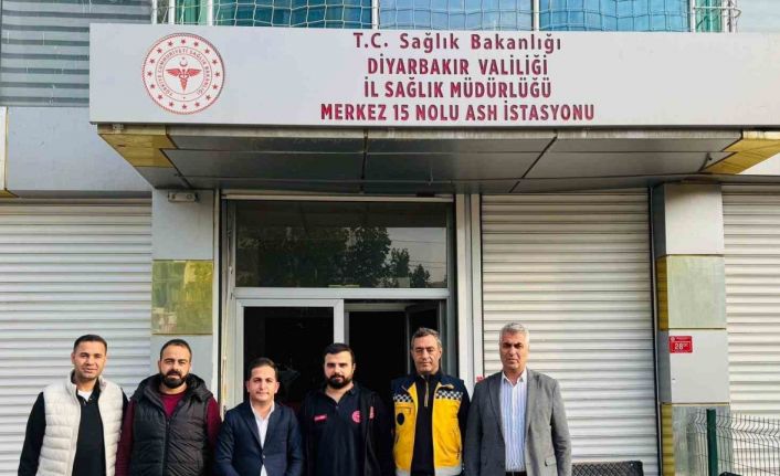 HAK-İŞ İl Başkanı Aküzüm, Acil Sağlık Hizmetleri Başkanı İpek’le bir araya geldi