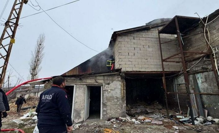 Hakkari’de demir atölyesinde patlama: 1 yaralı