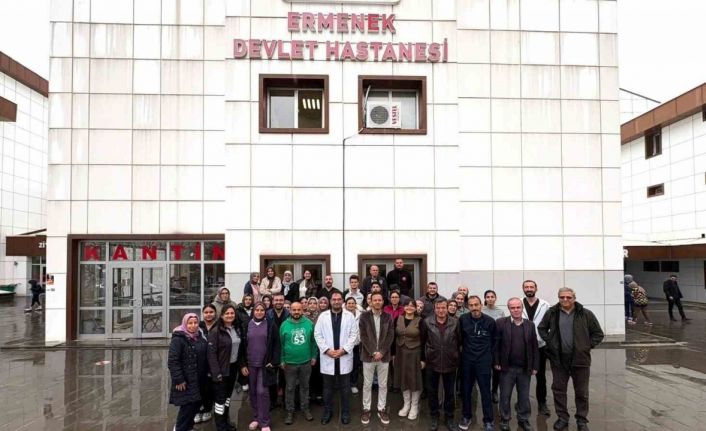Hastalardan Ermenek Devlet Hastanesine mektuplu teşekkür
