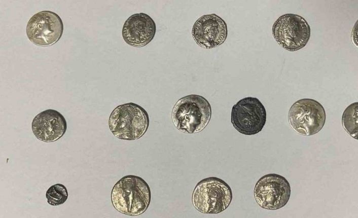 Hatay’da 26 sikke kargo ile göndermek üzereyken ele geçirildi