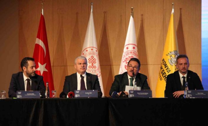 Hazreti Mevlana’nın 752. Vuslat Yıl Dönümü Uluslararası Anma Törenlerinin tanıtım toplantısı yapıldı