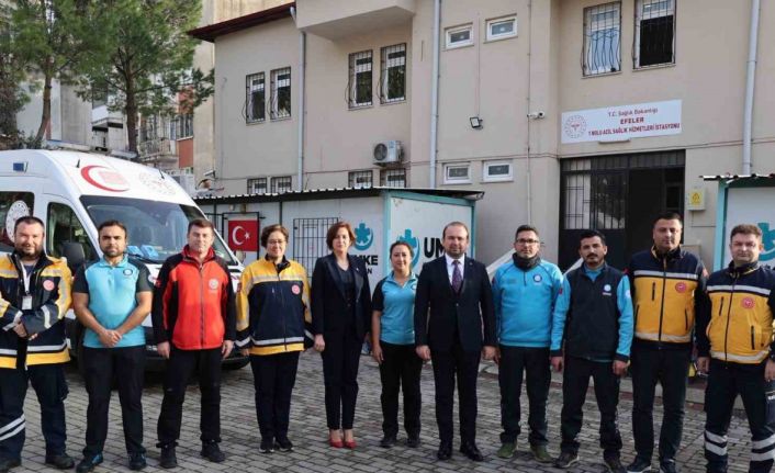 İl Sağlık Müdürü Şenkul UMKE ekibiyle bir araya geldi