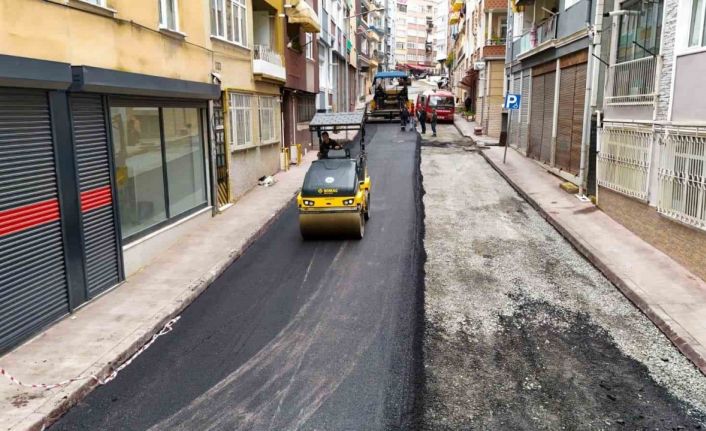 İlkadım’da sıcak asfalt çalışmaları