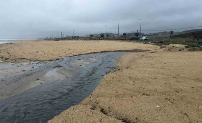 İSKİ’nin Karaburun Tesisi’nde tepki çeken görüntü: Atık su denize boşaltılıyor