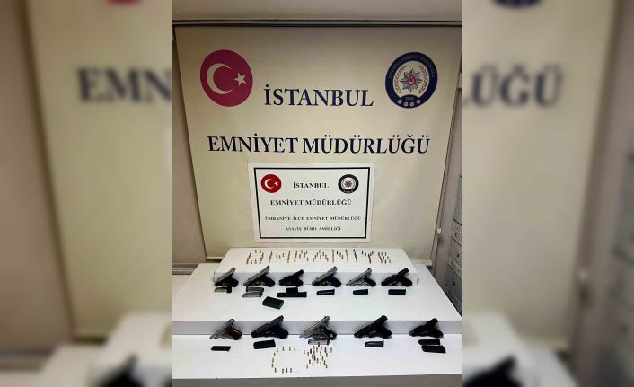 İstanbul’da yasa dışı silah ticareti operasyonu: 1 şüpheli yakalandı