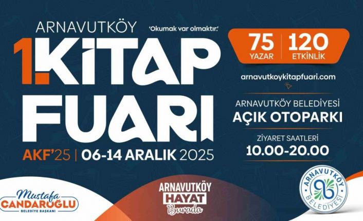 İstanbul’un en kapsamlı kitap fuarı Arnavutköy’de başlıyor