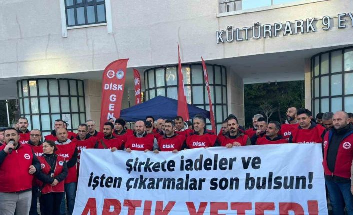 İzmir Büyükşehir işçileri: "Arkadaşlarımız işe dönünceye dek mücadele sürecek"