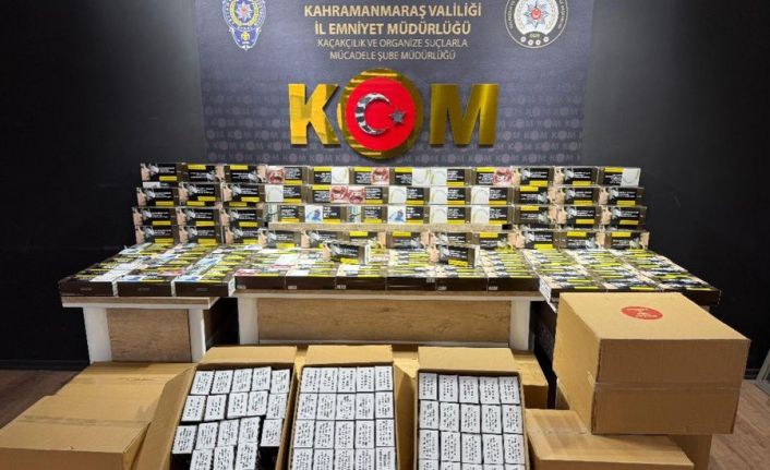 Kahramanmaraş’ta kaçakçılıkla ilgili 4 şüpheli yakalandı