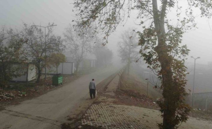 Kahramanmaraş’ta sis etkili oldu