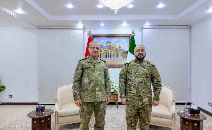 Kara Kuvvetleri Komutanı Tokel, Suriye Savunma Bakanı ve Genelkurmay Başkanı ile görüştü