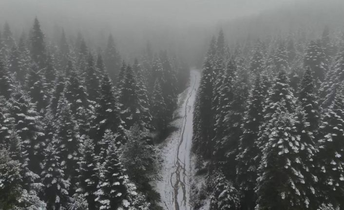 Karabük’ün yüksek kesimleri beyaza büründü