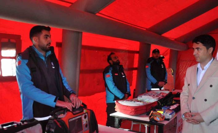 Kars Vali Vekili Aydın Göçer, "Asılsız çağrı yapanlar insanlık suçu işliyor"