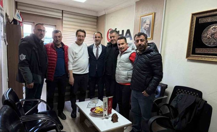 Kayak kulüpleri Birliği’nden İHA’ya ziyaret