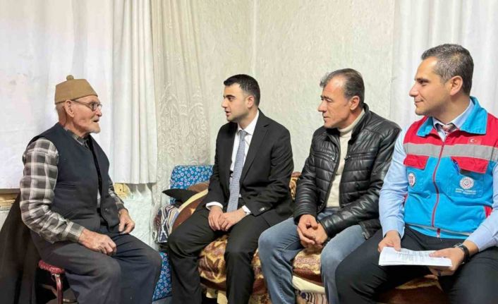 Kaymakam Kılıç vatandaşların kapısını tek tek çaldı