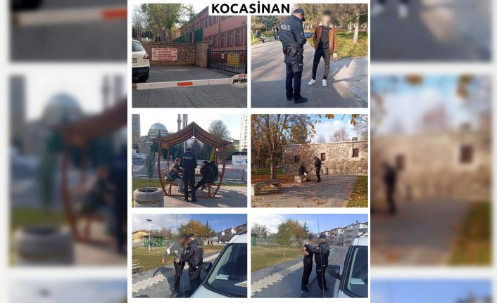 Kayseri polisinden okul önlerinde önlem: 321 şahıs sorgulandı