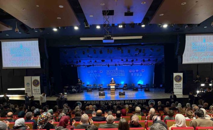 Kayseri’de Tasavvuf Konseri ve Sema Mukabelesi’ne yoğun ilgi