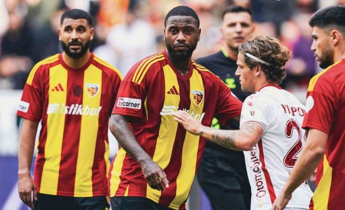 Kayserispor’a 17 maçta 42 sarı kart ve 2 kırmızı kart çıktı