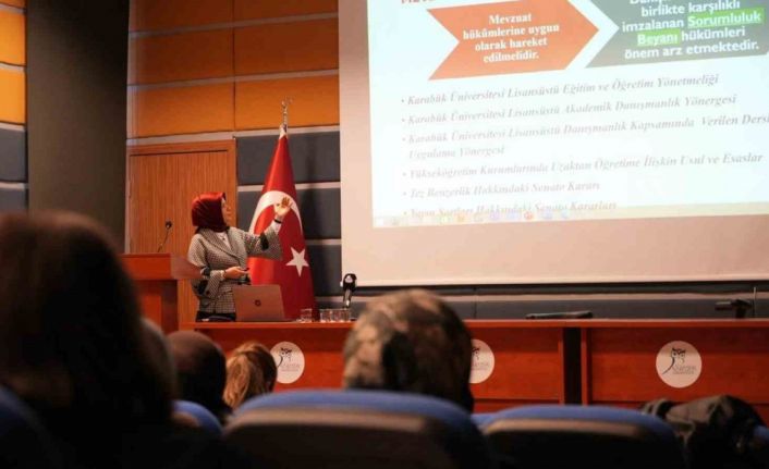 KBÜ’de "Tez Yazım Atölyesi" programı tamamlandı