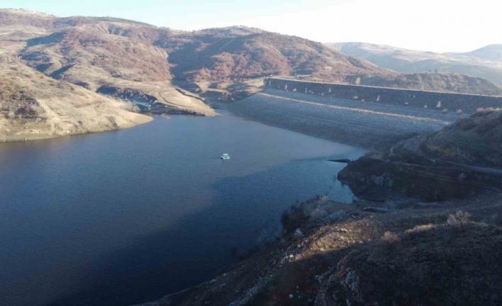 Kenti kuraklık endişesi sardı, barajdaki su seviyesi kuraklığı gözler önüne serdi