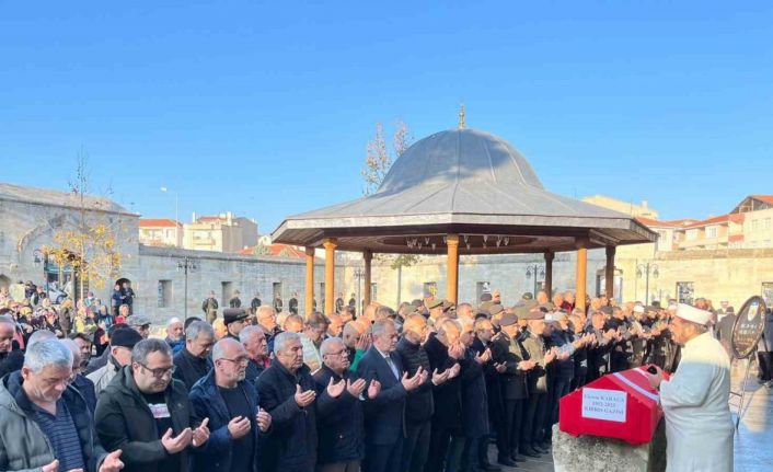 Kıbrıs Gazisi Ekrem Karaca, Babaeski’de son yolculuğuna uğurlandı