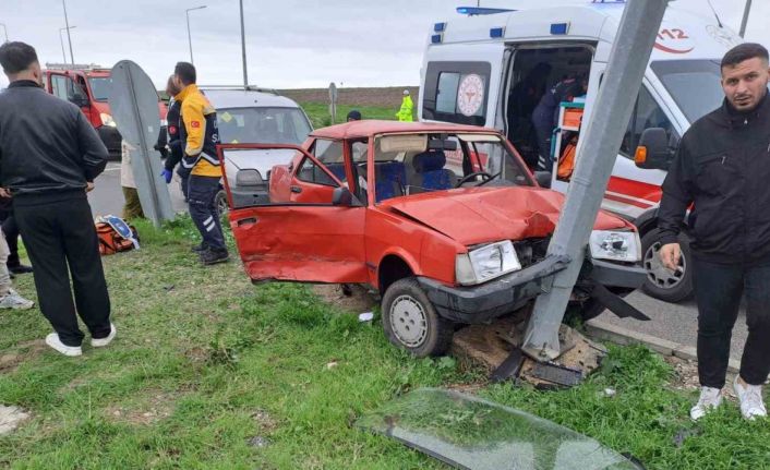 Kırklareli’nde trafik kazası: 1 yaralı