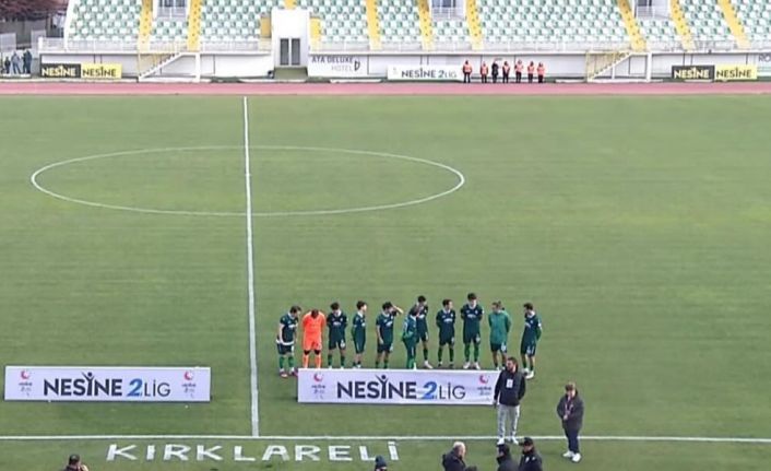 Kırklarelispor hükmen galip