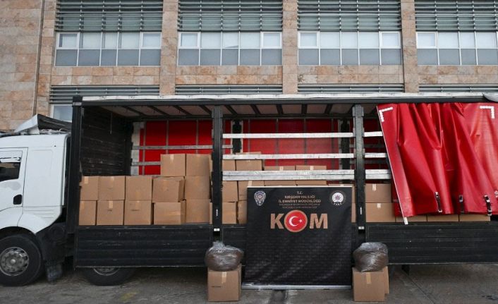 Kırşehir’de 3,5 ton kaçak tütün ele geçirildi