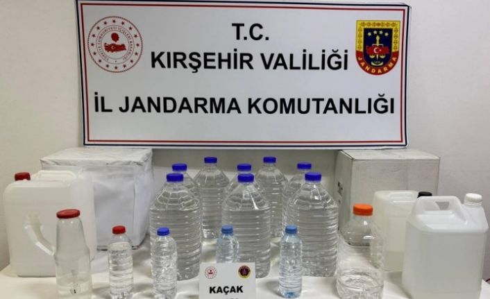 Kırşehir’de kaçak alkol operasyonu: 62 litre kaçak alkol ele geçirildi