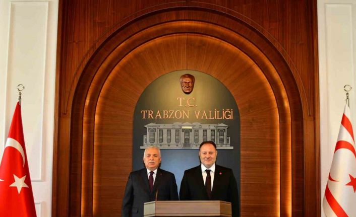 KKTC Meclis Başkanı Ziya Öztürkler Trabzon’da