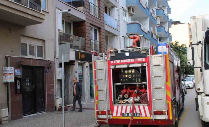 Klimadan çıkan yangın kısa sürede söndürüldü