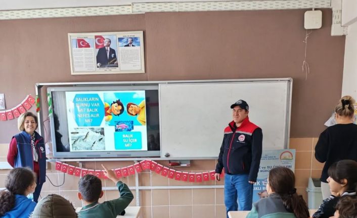 Koçarlı’da öğrencilere balık tüketiminin önemi anlatıldı