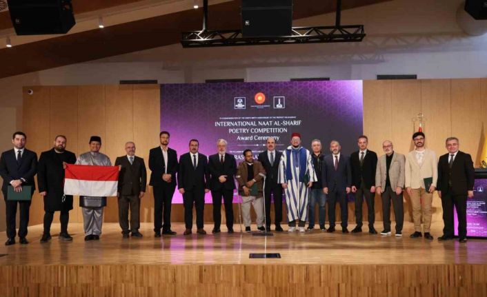 Konya Büyükşehir’in desteklediği "Uluslararası Naat-ı Şerif Yarışması"nda ödüller sahiplerini buldu