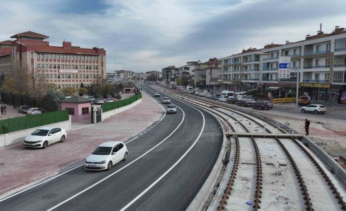 Konya’da Adliye - Şehir Hastanesi Raylı Sistem bağlantısında sona yaklaşıldı