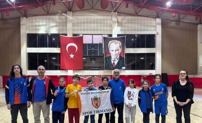 Küçük tırmanışçılar İnegöl’e dereceyle döndü