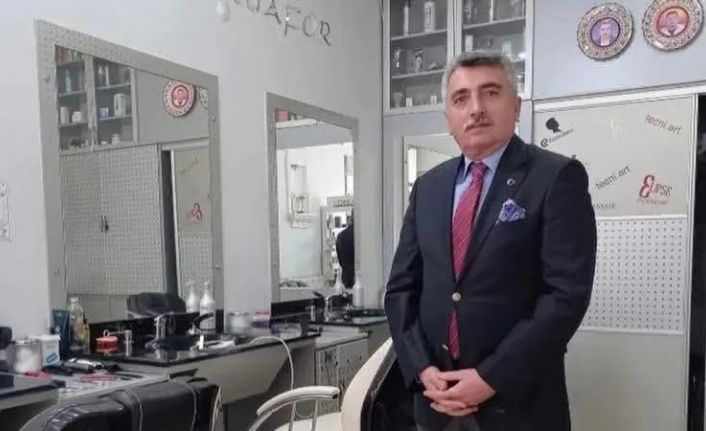 Kütahya Berberler ve Kuaförler Odası Başkanı Mehmet Çaltı hayatını kaybetti