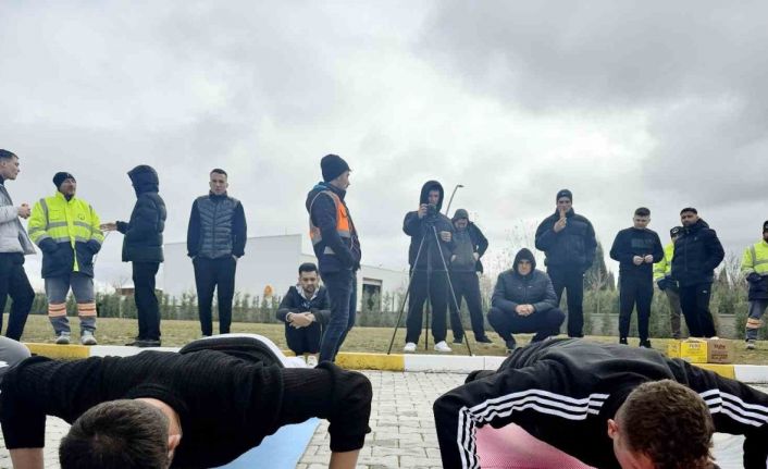 Kütahya OSB’de itfaiye birimi için personel alımında uygulamalı etap tamamlandı