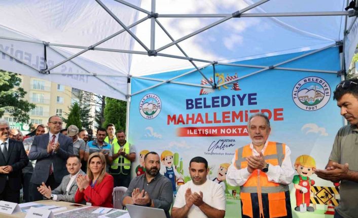 Mahalle Mahalle Talas’ta hizmet yolculuğu tamamlandı