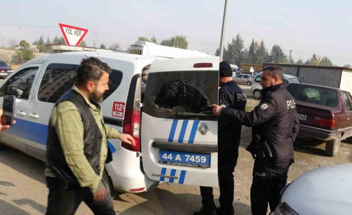 Malatya’da film sahnelerini aratmayan kovalamaca