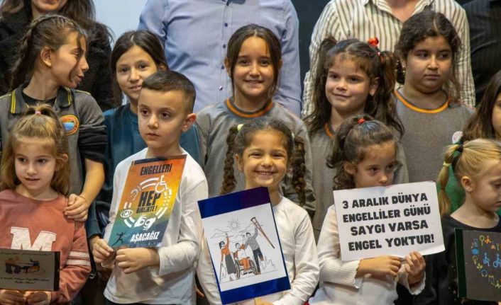 Manavgat’ta miniklere ’Engelleri birlikte aşarız’ eğitimi