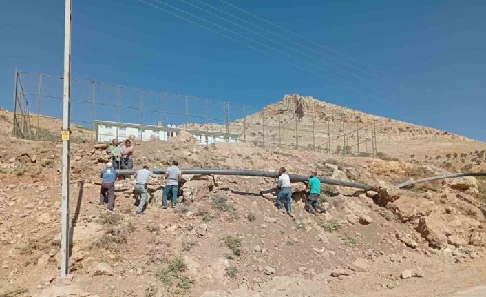 MARSU, Dargeçit’te içme suyu hattını rahatlatacak çalışmayı tamamladı