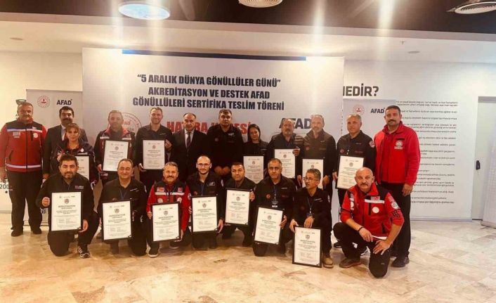 MEM Arama ve Kurtarma ekibi akredite edildi