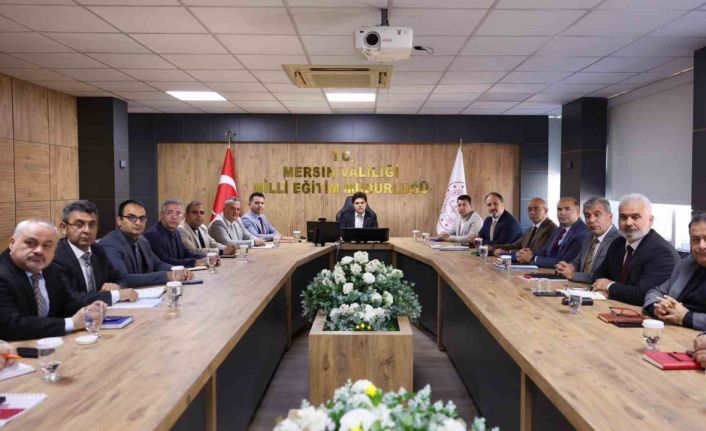 Mersin’de eğitim gündemi masaya yatırıldı