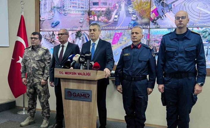 Mersin’de yılbaşı tedbirleri üst seviyede: 12 bin 216 güvenlik personeli görevde