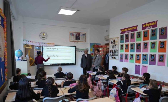 Milli Eğitim Müdürü Çay, Muğla Teknoloji Kolejinde incelemelerde bulundu