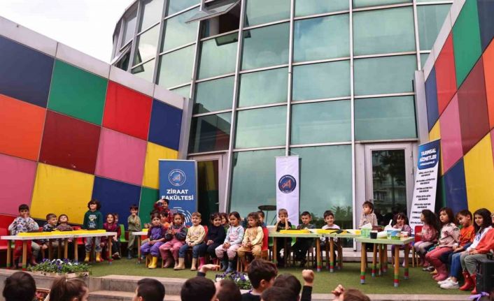 Minikler "Bir Saksı Bir Umut" projesiyle toprakla buluştu