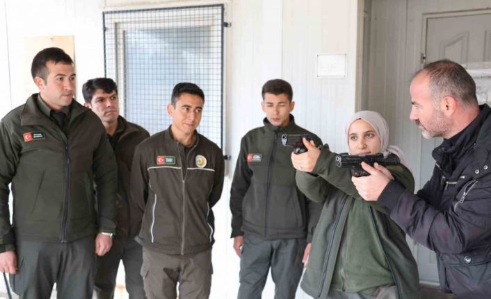 Muğla Orman Bölge Müdürlüğü personeline silah eğitimi