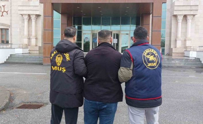 Muş’ta 20 yıl kesinleşmiş hapis cezası bulunan hükümlü JASAT tarafından yakalandı
